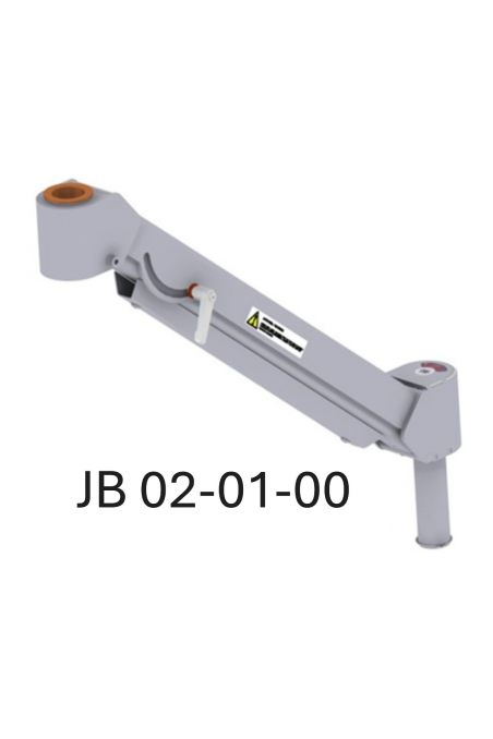 Armstrong Gasarm 8-18 kg med håndgreb til udvendig låsning af højde positionen JB 02-01-00 af JB Medico