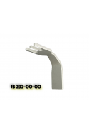 Soporte para mangueras, tubos, cánulas y sondas con guía para riel en T, aluminio, JB 292-00-00 by JB Medico
