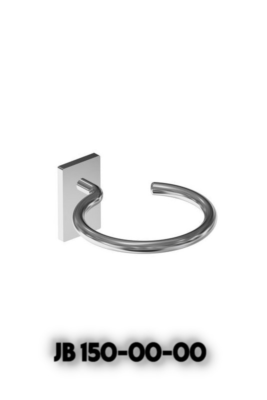 Bracket for Sharps containers, round, Ø73mm, JB 150-00-00 by JB Medico