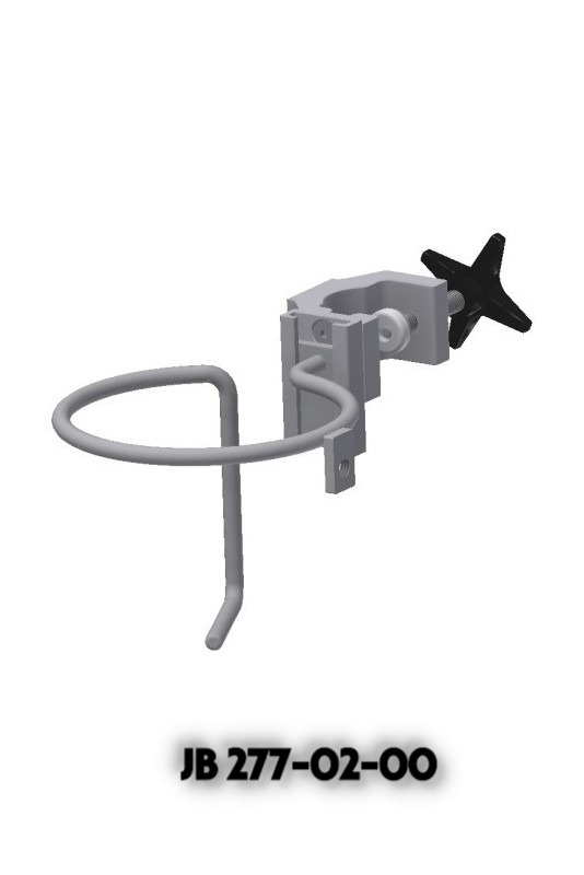 Ilt & Gas Flaskeholder-Bund, Ø140 mm. hul, Rustfri Stål (AISI 304),  JB 277-02-00 af JB Medico