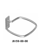 Kanyleboksholder, oval, 133x133 mm, rustfast stål,  JB 159-00-00 af JB Medico