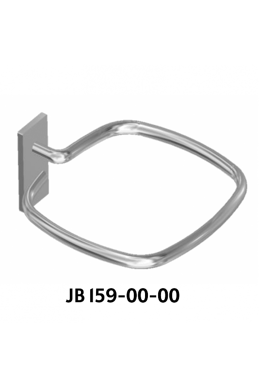 Soporte para contenedor ovalado de residuos punzocortantes, con apertura 133 x 133 mm, JB 159-00-00 by JB Medico