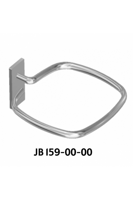 Soporte para contenedor ovalado de residuos punzocortantes, con apertura 133 x 133 mm, JB 159-00-00 by JB Medico