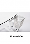 Trådkurv 6 Liter, konisk, T-spors krog. JB 161-00-00 af JB Medico