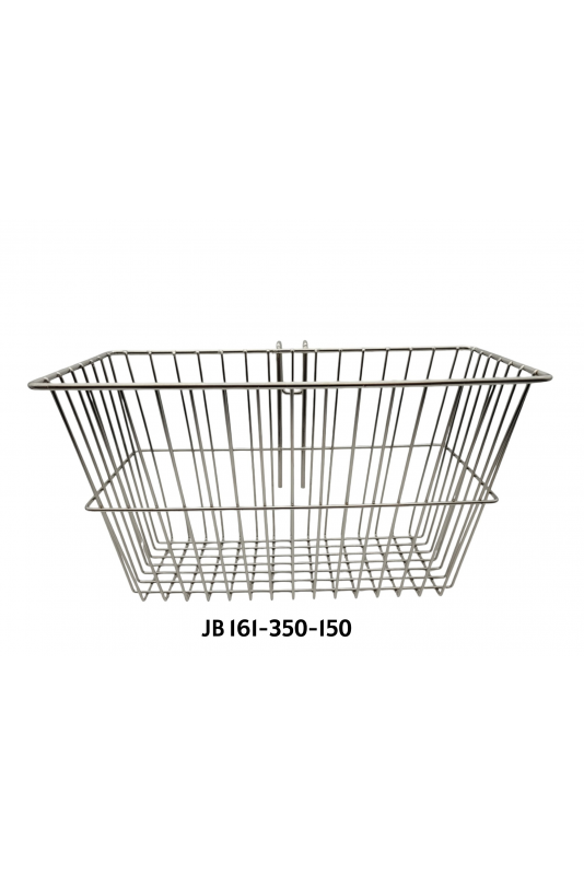 Cesta de alambre cónica de 6,9 litros con gancho para riel en T, JB 161-350-150 por JB Medico
