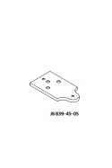 Placa para termómetro de oído en aluminio anodizado, JB 839-45-05 by JB Medico