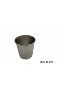 Vaso recolector para sistema de aspiración de 230 ml en acero inoxidable AISI 304, JB 06-08-230 by JB Medico