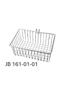 Trådkurv - 7 liters kurv med krog til T-spor. JB 161-01-01 af JB Medico