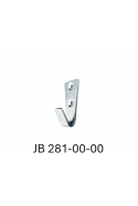 Vægbeslag, 25 liter papirkurv, rustfast stål,  JB 281-00-00 af JB Medico