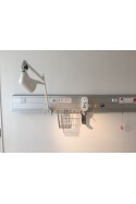 Wire basket 6 L, conical, hook for T-slot. JB 161-00-00 by JB Medico