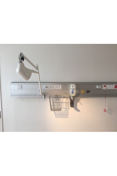 Trådkurv 6 Liter, konisk, T-spors krog. JB 161-00-00 af JB Medico