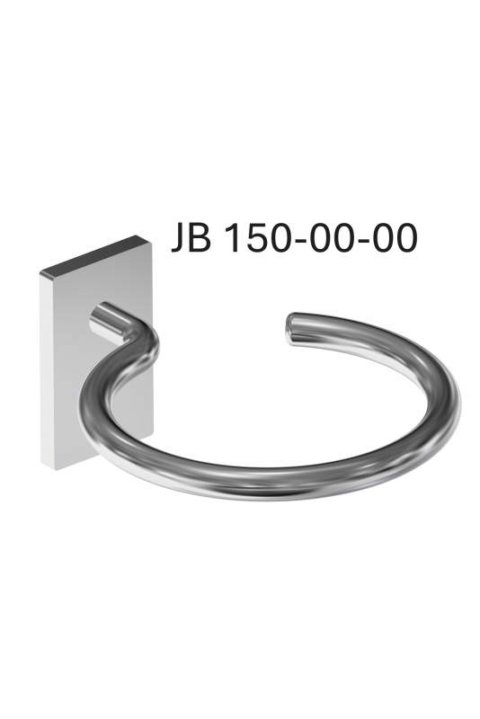 Soporte para contenedor redondo de residuos punzocortantes, con apertura de Ø73 mm, JB 150-00-00 by JB Medico