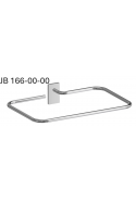Soporte para contenedor cuadrado de residuos punzocortantes, con apertura de 252x157 mm, JB 166-00-00