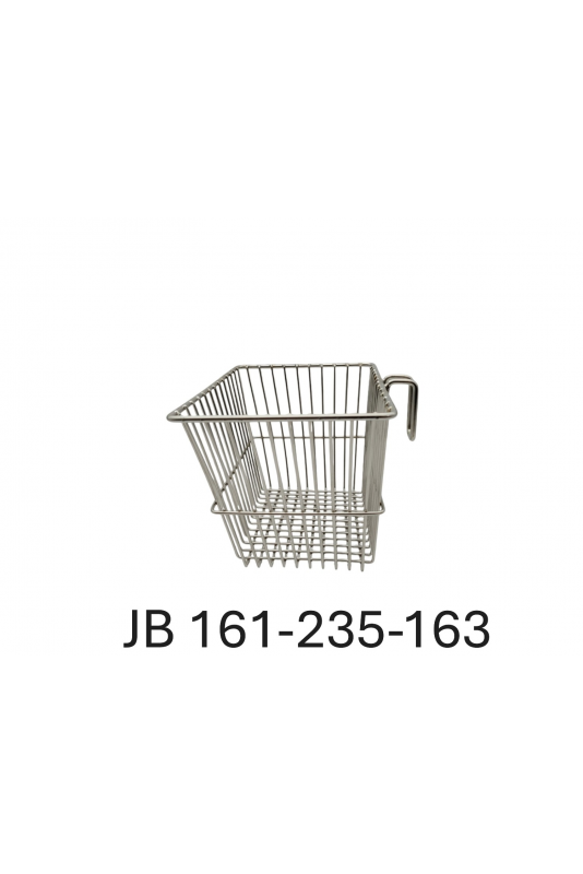 Wire basket 3,5 L, conical, hook for T-slot. JB 161-03-50 by JB Medico Wire basket 3,5 L, conical, hook for T-slot. JB 161-03-50 by JB Medico