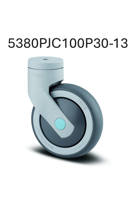 Swivel castors 100 mm. Stainless steel, (Levina) Grey, 5380PJC100P30-13 by JB Medico Swivel castors 100 mm. Stainless steel, (Levina) Grey, 5380PJC100P30-13 by JB Medico