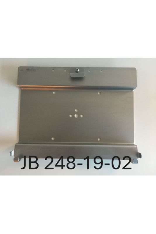 iPad/Tablet-vægholder i rustfast stål AISI 304, JB 248-19-02, af JB Medico iPad/Tablet-vægholder i rustfast stål AISI 304, JB 248-19-02, af JB Medico