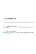 Service head "A"