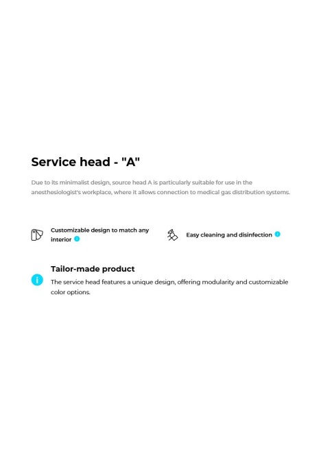 Service head "A"