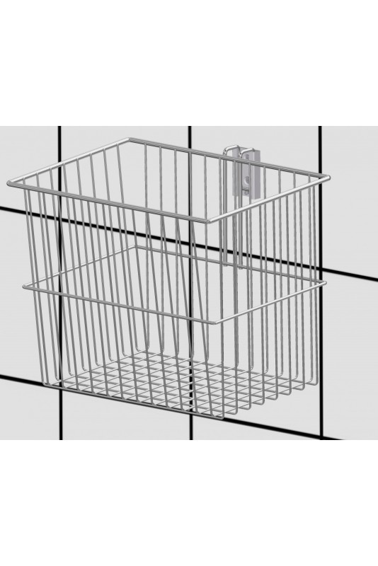 Wire basket 15 L, conical, hook for T-slot, JB 161-02-01