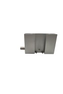 Sliding clamp, DIN standard, wide model, with 2 ball locks. and T-slot, e.g. Bird Blenders. JB 144-45-70 by JB Medico