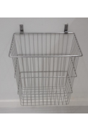Cesta metálica cónica de 25 litros en varilla redonda de acero inoxidable, JB 161-03-00 by JB Medico