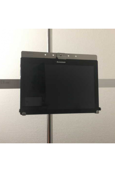 Tablet / Ipad holder, mounted with rail clamp 10x30mm. JB 248-19-206