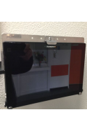 Soporte mural para iPad/tableta en acero inoxidable AISI 304, JB 248-19-02, by JB Medico