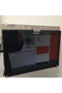 Support mural pour iPad/tablette en acier inoxydable AISI 304, JB 248-19-02, de JB Medico