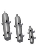 Ilt & Gas flaskeholder-bund, Ø117 mm. hul, Rustfri Stål (AISI 304),  JB 290-02-00 af JB Medico