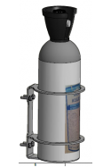 Wall mount, CO2 bottles, Ø 175 mm. JB 283-01-00 by JB Medico