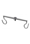 Bottle holder, double for IV Pole, straight. JB 204-00-00 by JB Medico