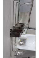 Drip Tray, Soap & Alcohol Wire Dispensers Ø60mm. JB 71-72-51 by JB Medico