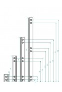 Soportes de pared para cajas de agujas, cajas de guantes y dispensadores, etc. JB 47-00-00 por Jb Medico