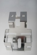 Soporte higiénico para botellas de orina – acero inoxidable, JB 92-00-00, by JB Medico