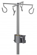Rail Clamp, a wide model, two-ball clasp, three holes, JB 144-03-00 by JB Medico