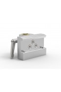 Rail Clamp, wide model, locked using two socket screws With Fixing device and brass bush, Ø20mm hole, JB 206-03-20 by JB Medico