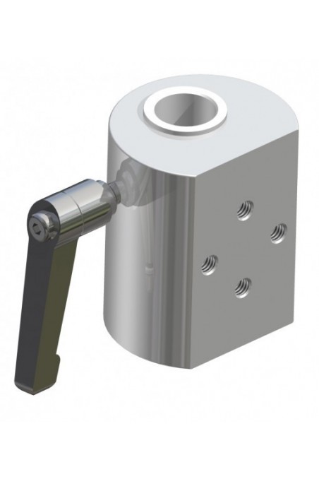 Kulisseklo, bred model, låses med to pinolskruer, adapterbeslag Ø18mm. JB 143-03-18 af JB Medico