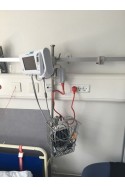 Slide clamp half model, locked using two socket screws with fixing device and brass bush Ø20 mm hole, JB 045-03-20 by JB Medico