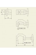 Multibracket, aluminium, fit from 16-41mm, JB 158-00-00 by JB Medico