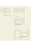 Pinza universal ajustable Ø16-41 mm. JB 158-00-00 por JB Medico